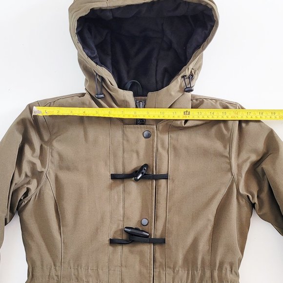 Wuxly (formerly Wully) Doe Army Green Vegan Parka - Size Small - Picture 14 of 15